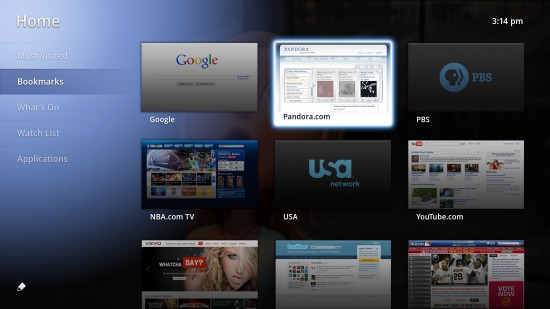 Google TV Home Google TV Home