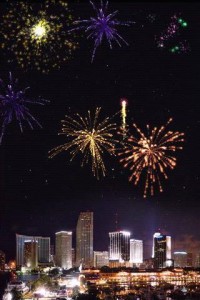 fireworks