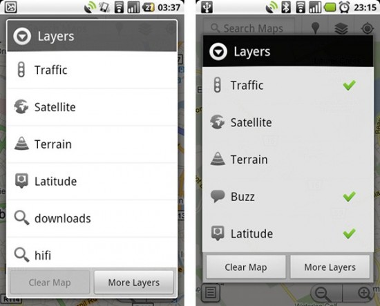 google-maps-gingerbread-ui google-maps-gingerbread-ui
