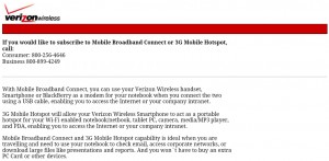 VerizonWARNING