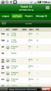 espn fantasy football app for android 2011 3