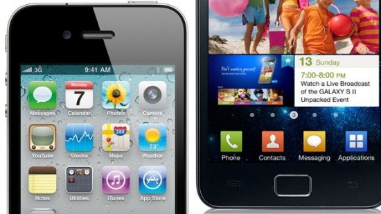 SamGalS2vsiPhone4S