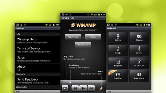 winamp-android-update