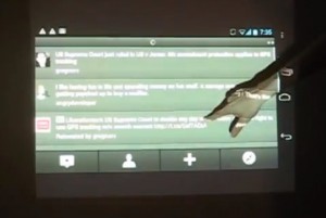 Android Kinect Projector