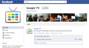 google tv announcement