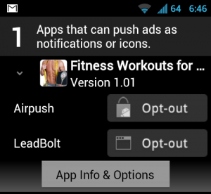Lookout Ad Detector