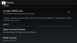 Google Play Store 3.5.19