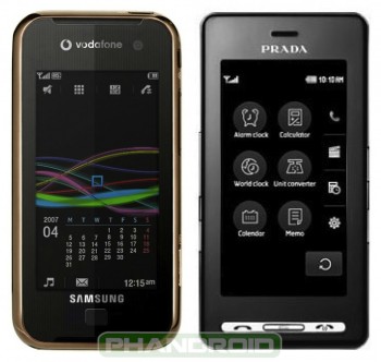 Samsung F700 - LG Prada Phone