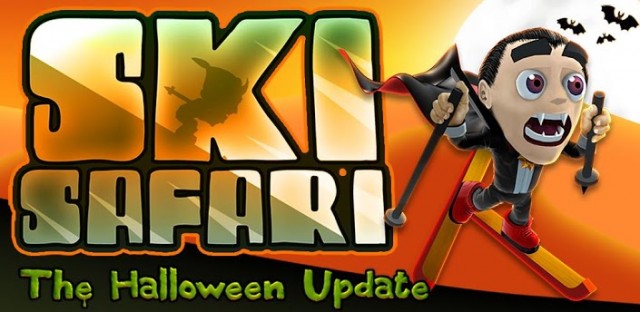 Ski Safari Halloween Update banner