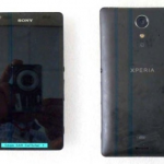 Sony Xperia UL front and back