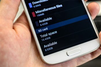Samsung Galaxy S4 update address storage issues