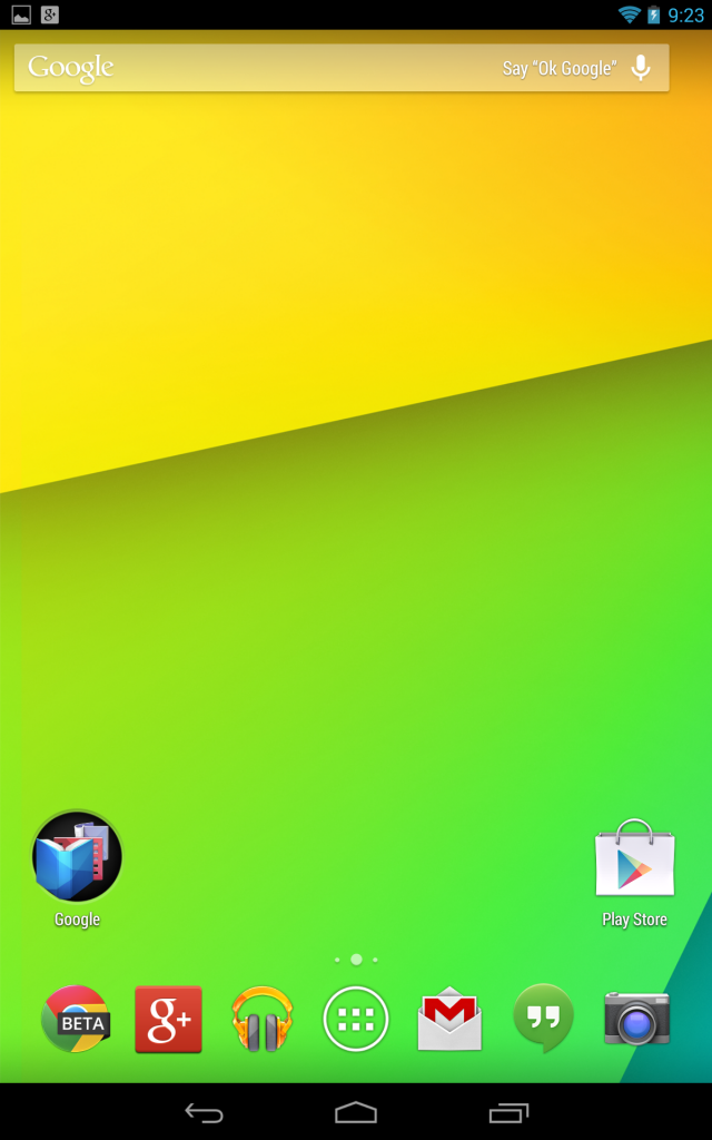 Google Experience Launcher Nexus 7 Phandrizzle