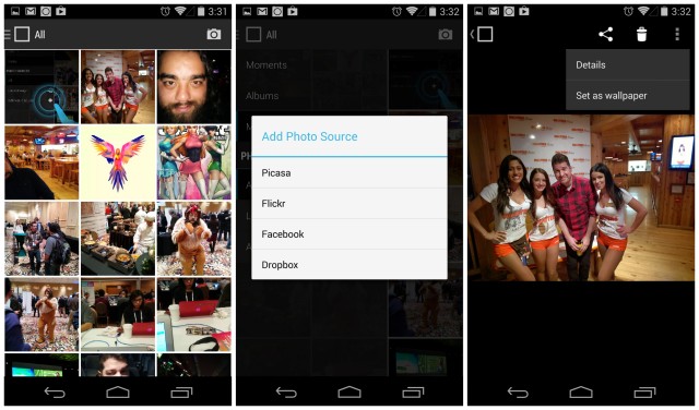 CyanogenMod GalleryNext screenshots