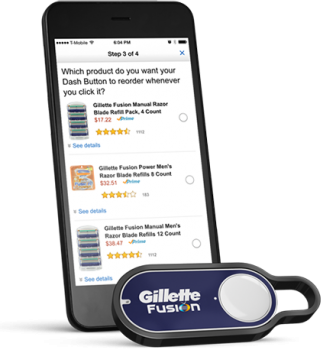 amazon dash button phone app