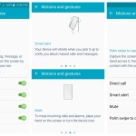 Samsung Galaxy S6 Motions and gestures
