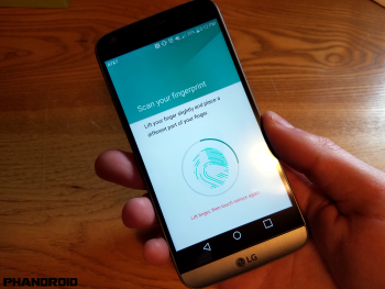 LG G5 fingerprint