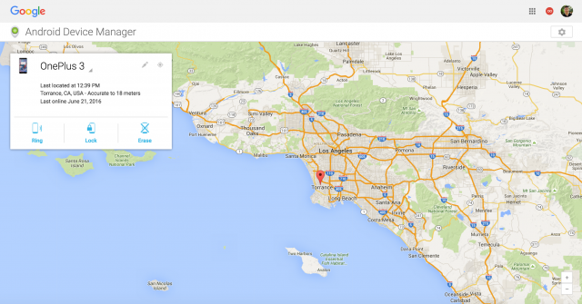 Android Device Manager Lost of Stolen Phone