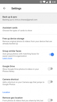 Google Photos backup Screenshot_20160622-144229