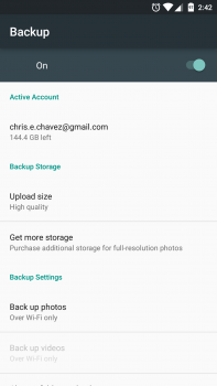 Google Photos backup Screenshot_20160622-144248