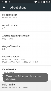 OnePlus 3 Developer Options Screenshot_20160616-135457