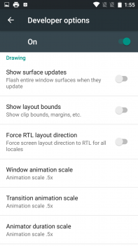 OnePlus 3 Developer Options Screenshot_20160616-135544