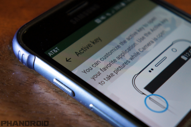 galaxy s7 active key