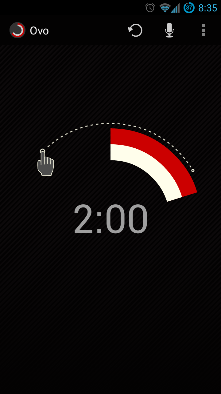 Best designed Android apps Ovo Timer