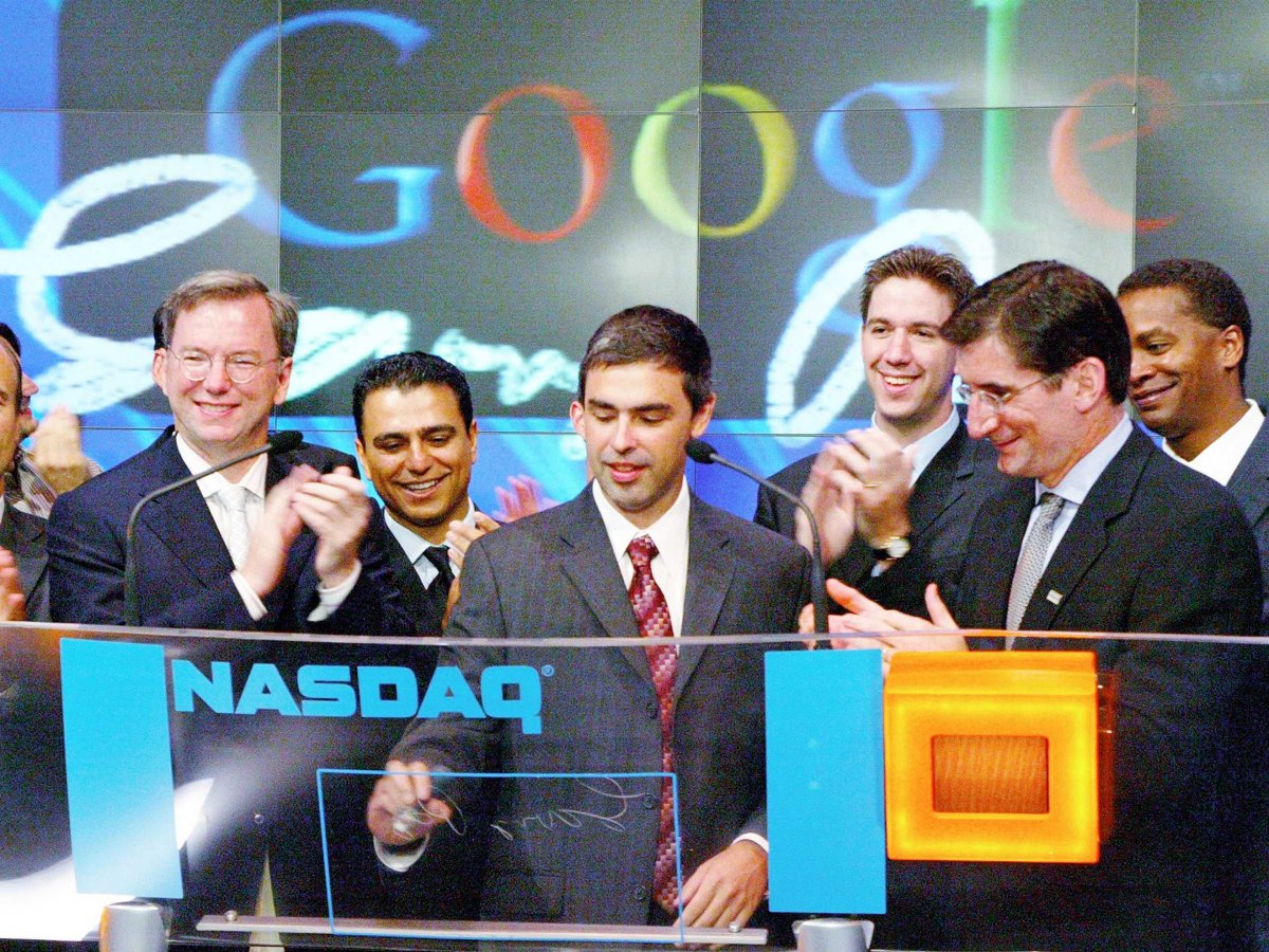 When did google become an ipo