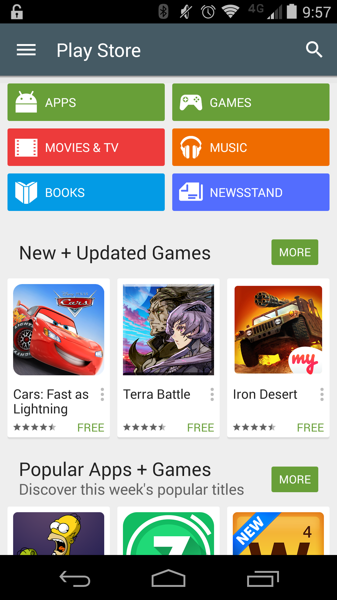 update google play store