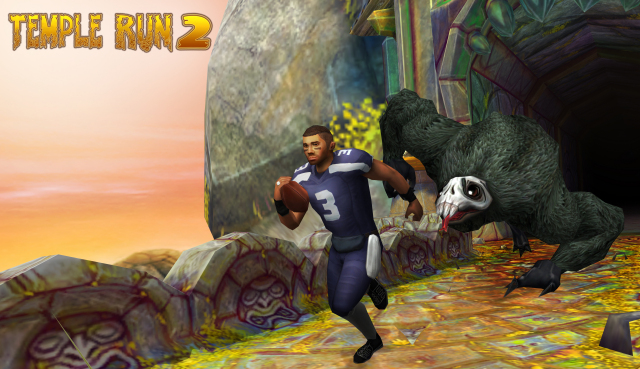 Top NFL Players will be available in Temple Run 2