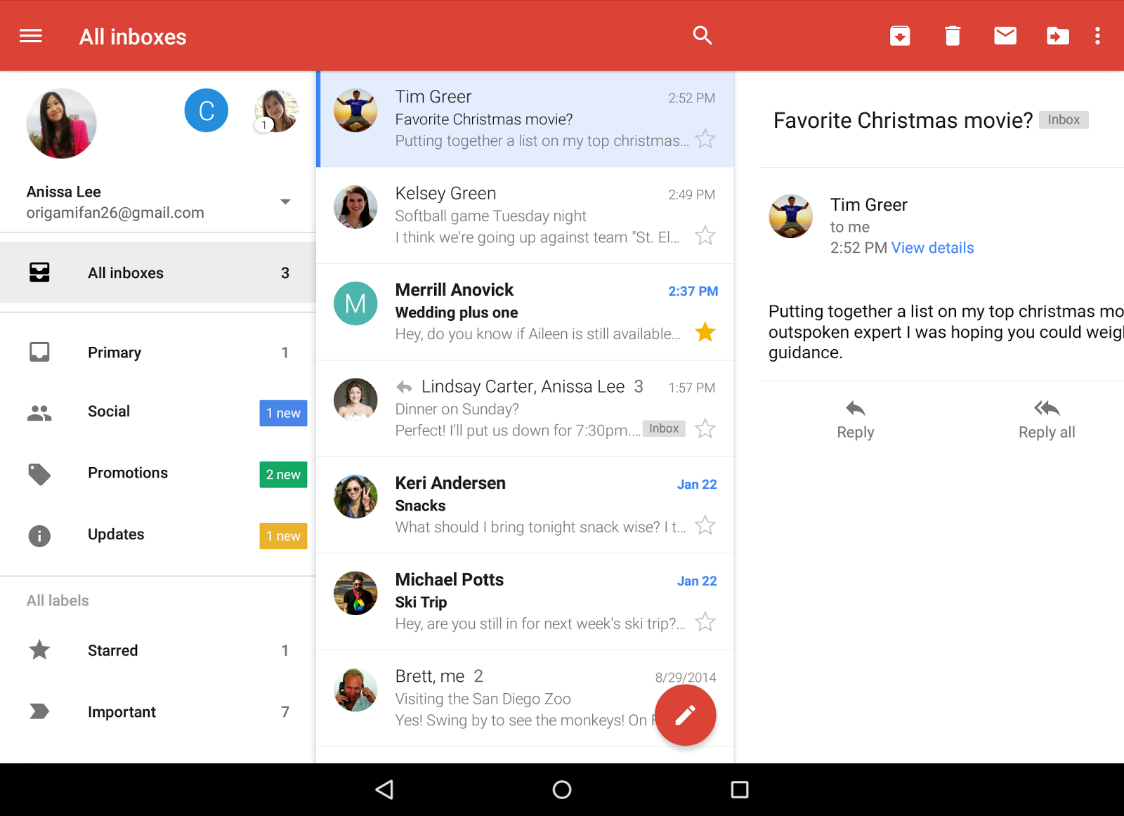 Gmail update brings a unified inbox for all your email accounts