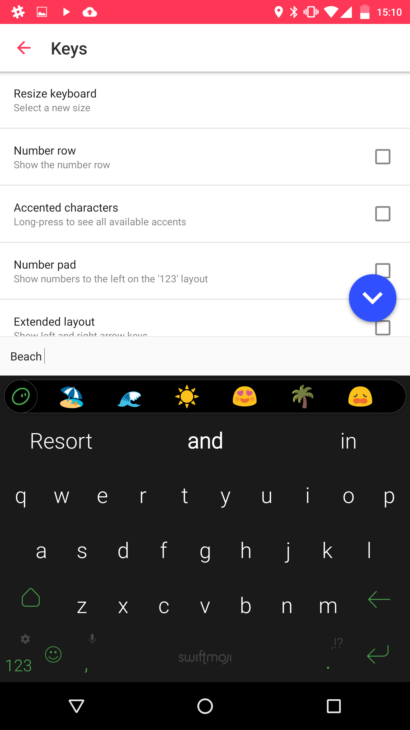 SwiftKey beta testing keyboard app that predicts your emoji