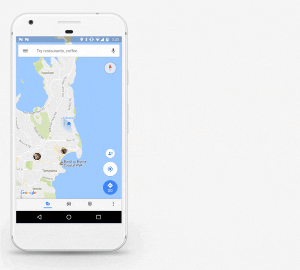 Google Maps rolls out realtime location sharing