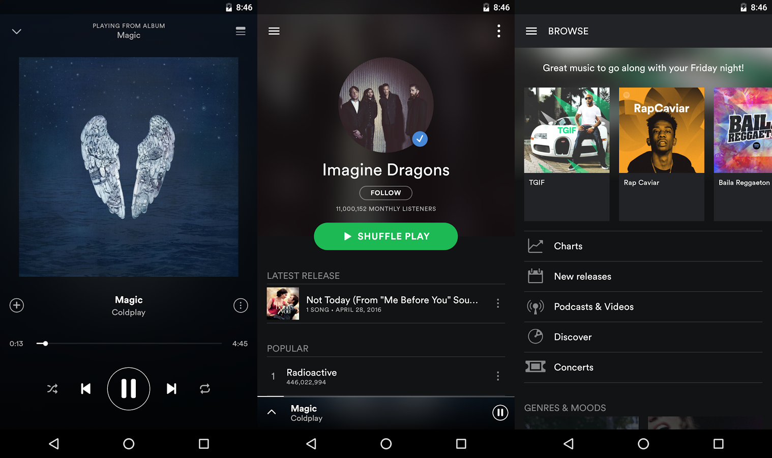 spotify free android